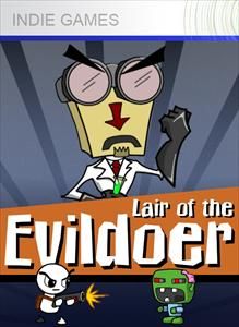 Front Cover for Lair of the Evildoer (Xbox 360) (XNA Indie Games release): 1st version