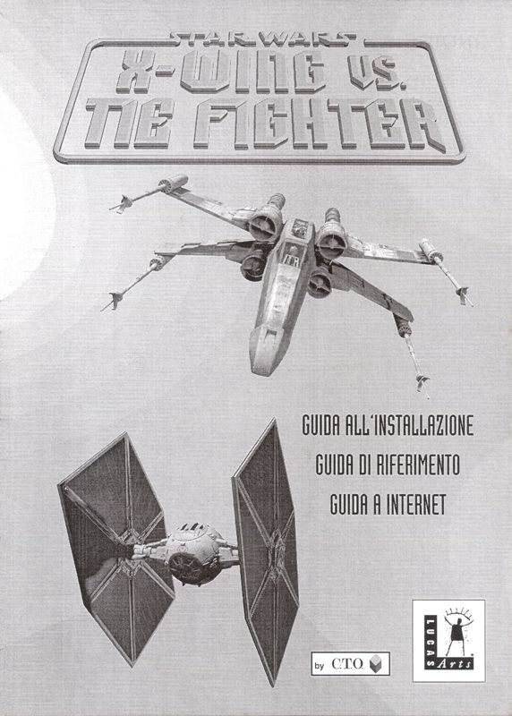 Manual for Star Wars: X-Wing Vs. TIE Fighter (Windows): Installation guide - Front