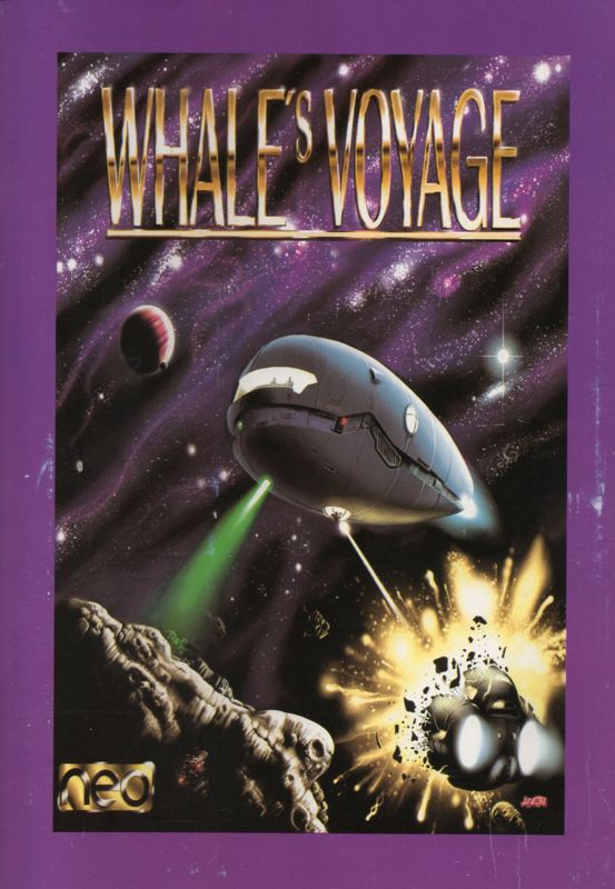 Manual for Whale's Voyage (Amiga): Front