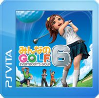 Front Cover for Hot Shots Golf: World Invitational (PS Vita) (PSN release)