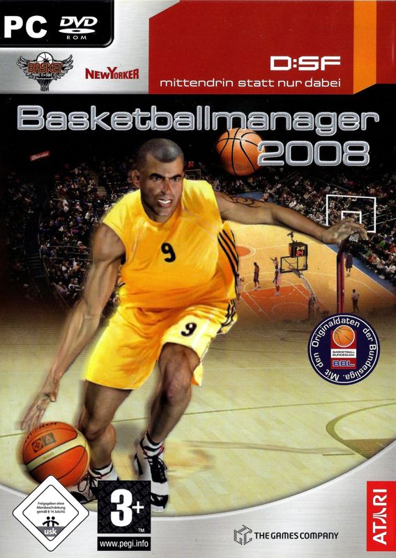 Front Cover for DSF Basketballmanager 2008 (Windows)