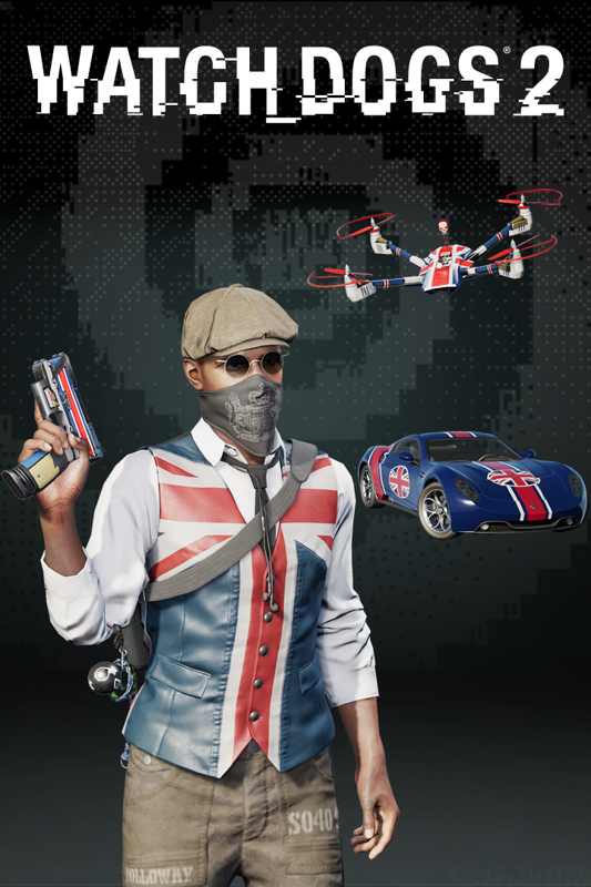 Front Cover for Watch_Dogs 2: Ride Britannia Pack (Xbox One) (download release)