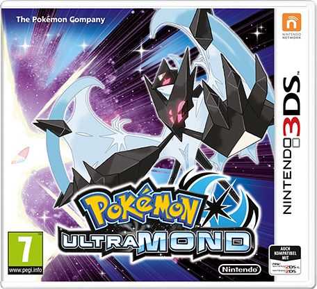 Front Cover for Pokémon Ultra Moon (Nintendo 3DS) (download release)