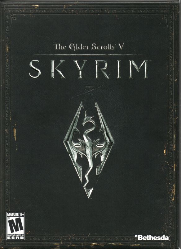 Other for The Elder Scrolls V: Skyrim (Collector's Edition) (Xbox 360): Cardboard Sleeve - Front