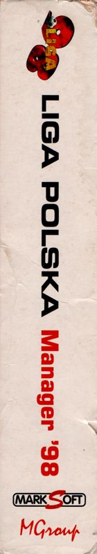 Spine/Sides for Liga Polska Manager '98 (Windows): Left