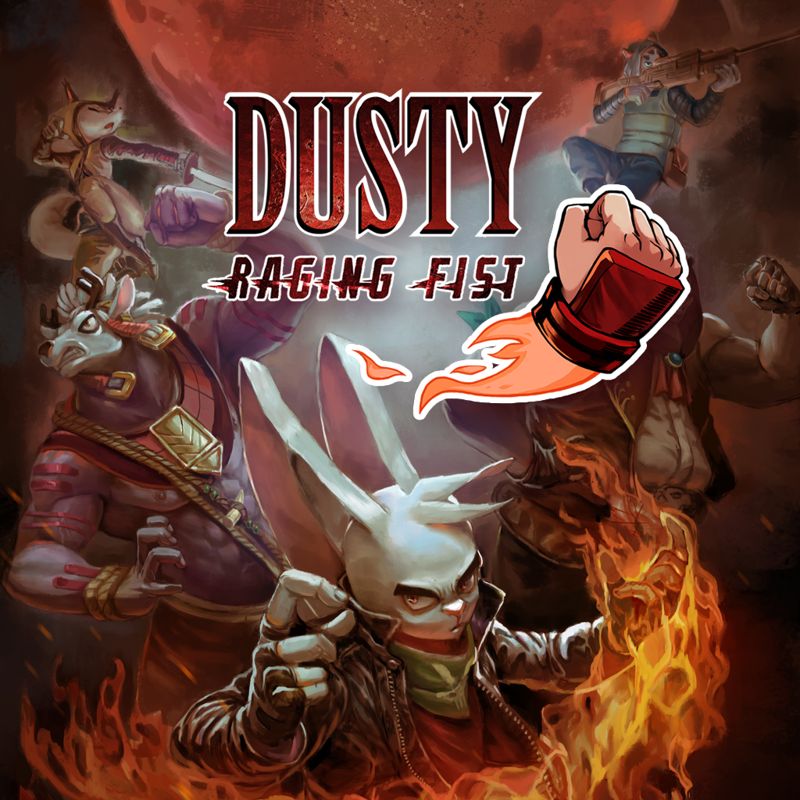 Front Cover for Dusty Raging Fist (PlayStation 4) (download release)