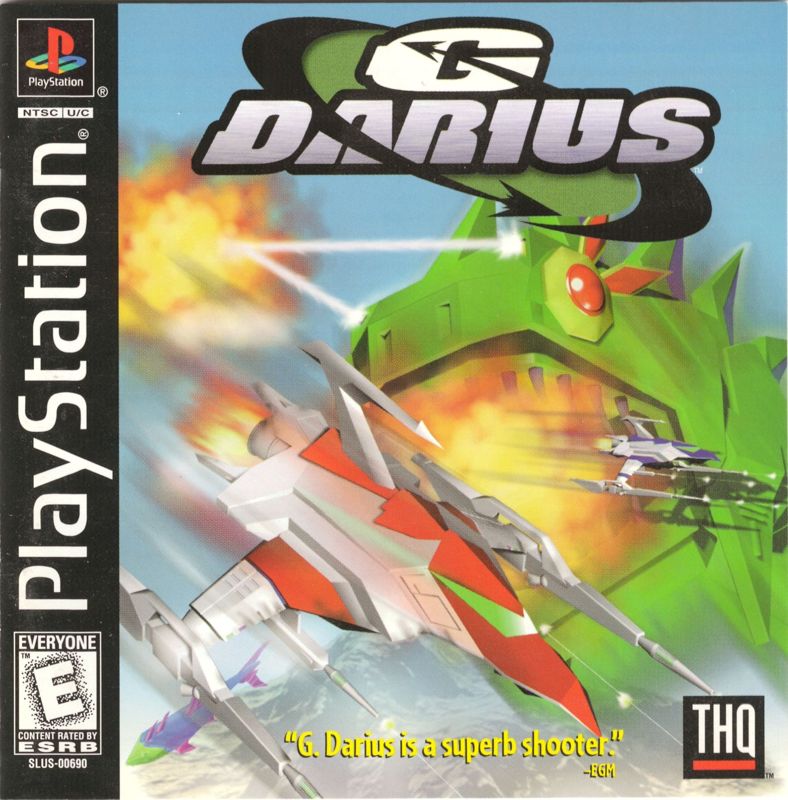 Front Cover for G Darius (PlayStation)