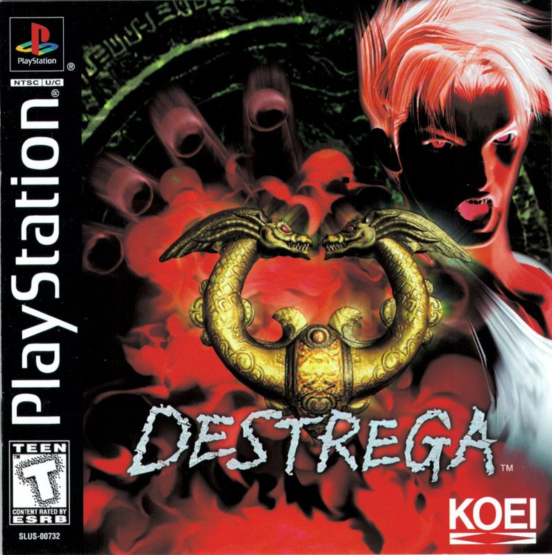 Front Cover for Destrega (PlayStation)
