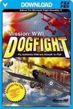Front Cover for Mission: WWI Dogfight (Windows) (PC Aviator release)