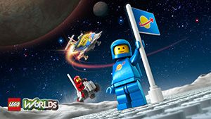 Front Cover for LEGO Worlds: Classic Space Pack (Nintendo Switch) (download release)