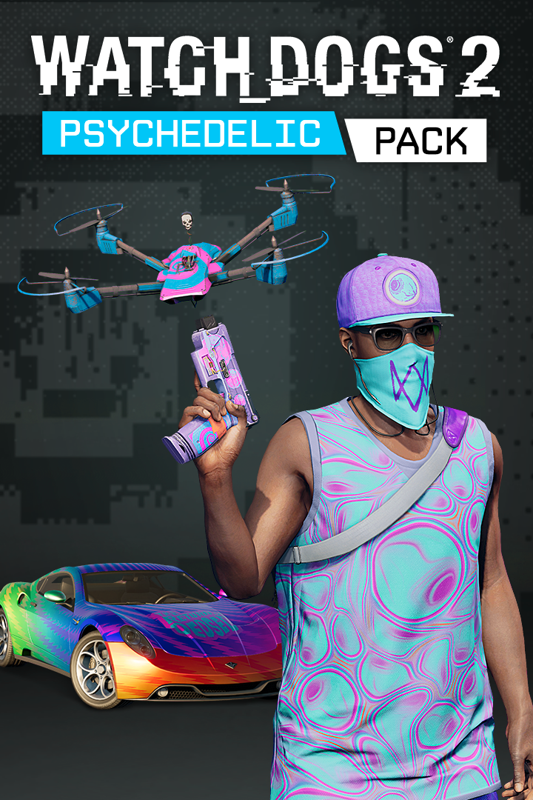 Front Cover for Watch_Dogs 2: Psychedelic Pack (Xbox One) (download release)