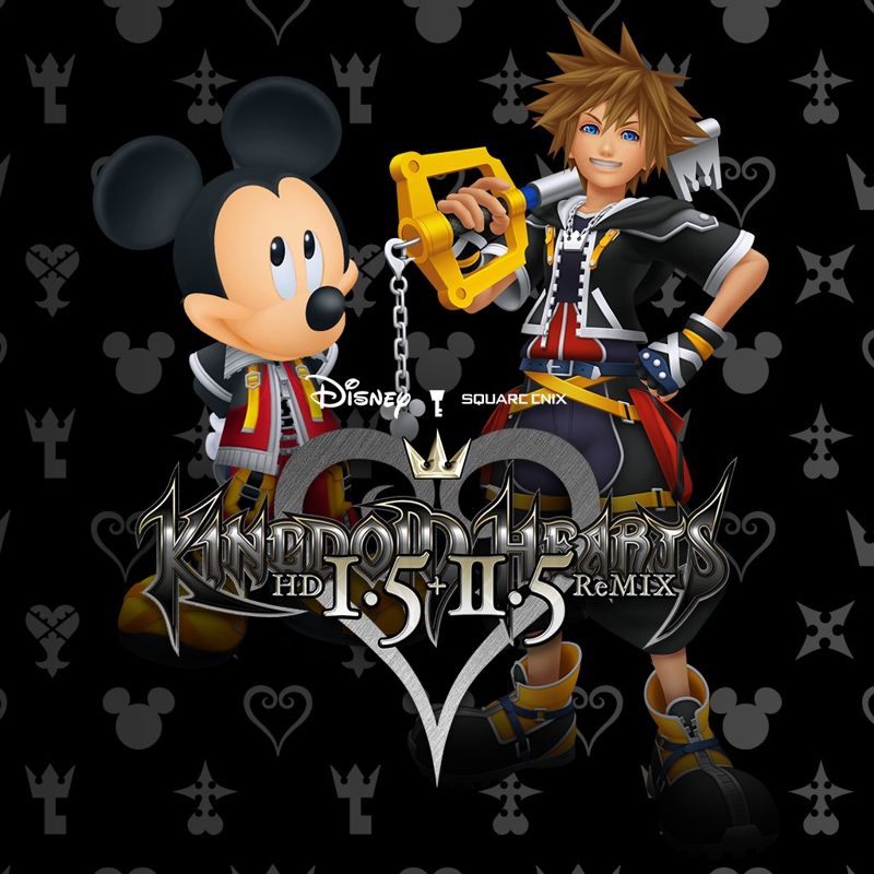 Front Cover for Kingdom Hearts HD I.5 + II.5 ReMIX (PlayStation 4) (download release)