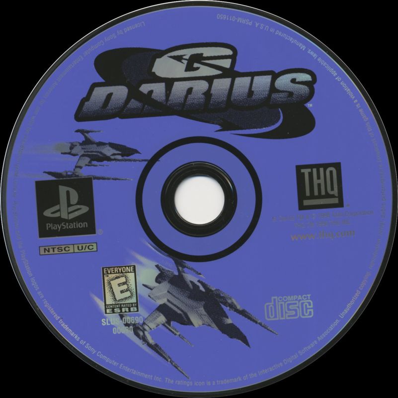 Media for G Darius (PlayStation)