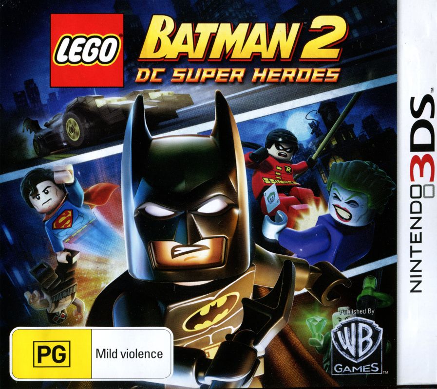 Front Cover for LEGO Batman 2: DC Super Heroes (Nintendo 3DS)