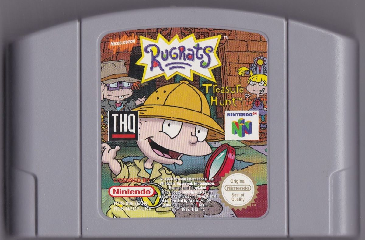 Media for Rugrats: Scavenger Hunt (Nintendo 64): Front