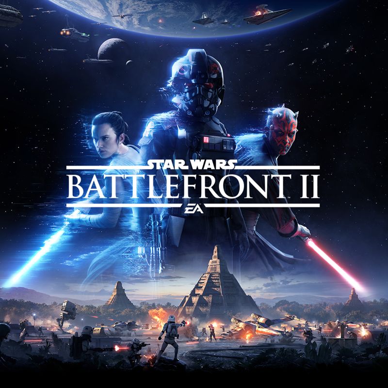 Front Cover for Star Wars: Battlefront II (PlayStation 4) (download release): 1st version