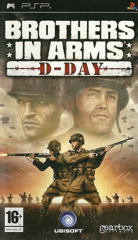 Front Cover for Brothers in Arms: D-Day (PSP)