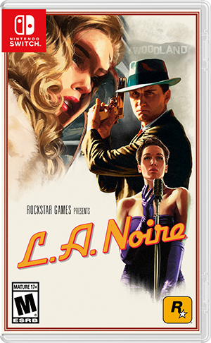 Front Cover for L.A. Noire: The Complete Edition (Nintendo Switch) (download release): 1st version
