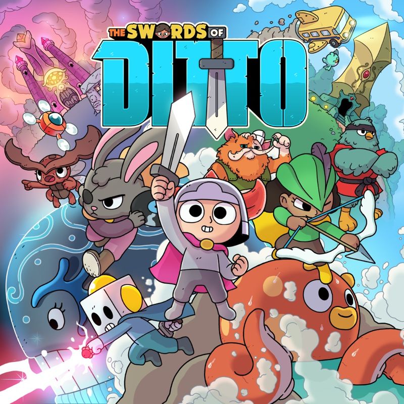 Front Cover for The Swords of Ditto (PlayStation 4) (download release)