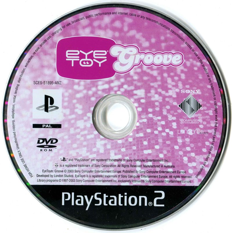 Media for EyeToy: Groove (PlayStation 2)