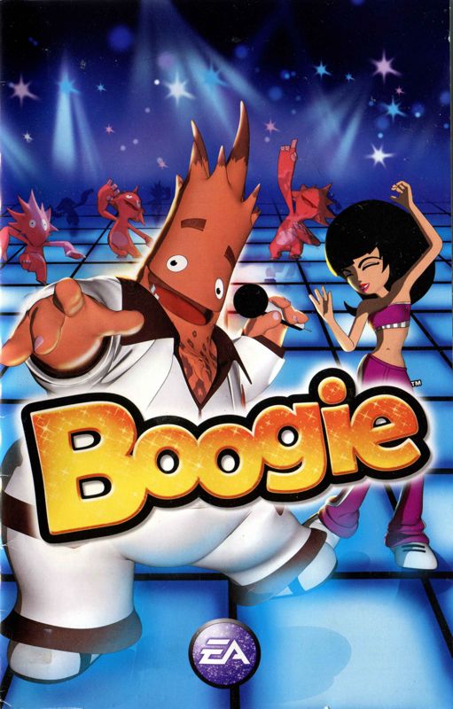 Manual for Boogie (PlayStation 2): Front