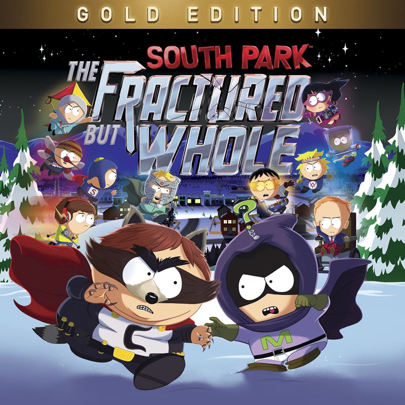 Front Cover for South Park: The Fractured But Whole - Gold Edition (PlayStation 4) (download release)