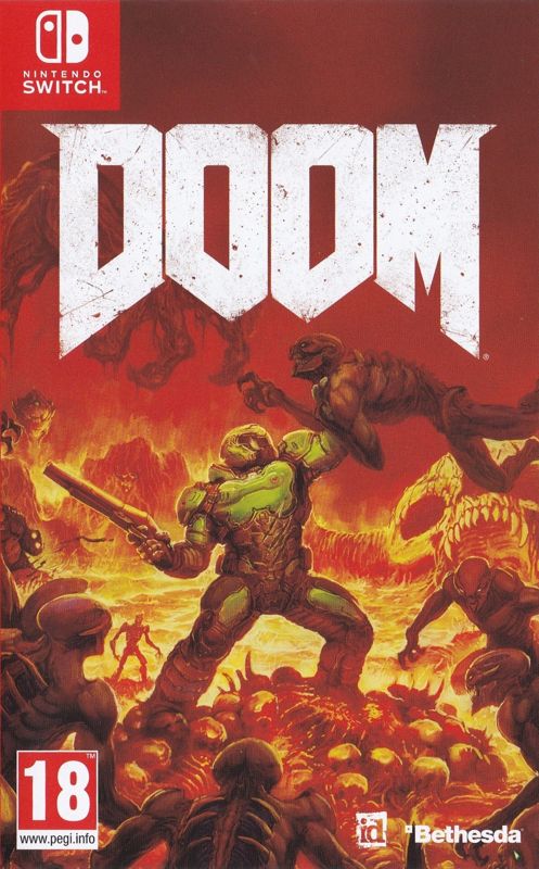 Front Cover for Doom (Nintendo Switch)