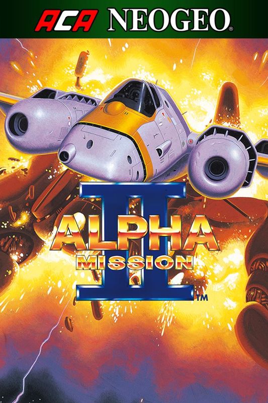 Front Cover for Alpha Mission II (Windows Apps and Xbox One) (download release)