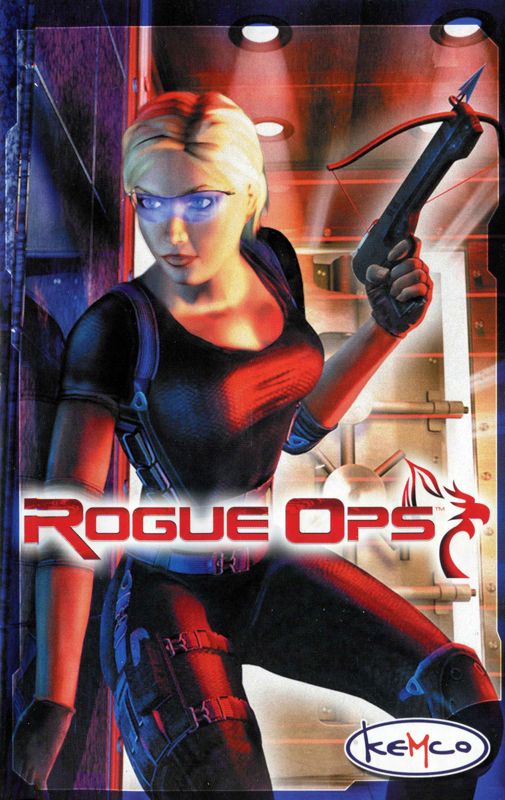 Manual for Rogue Ops (PlayStation 2): Front