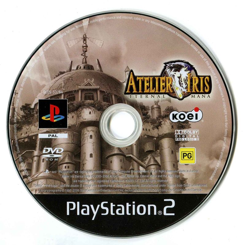 Media for Atelier Iris: Eternal Mana (PlayStation 2)