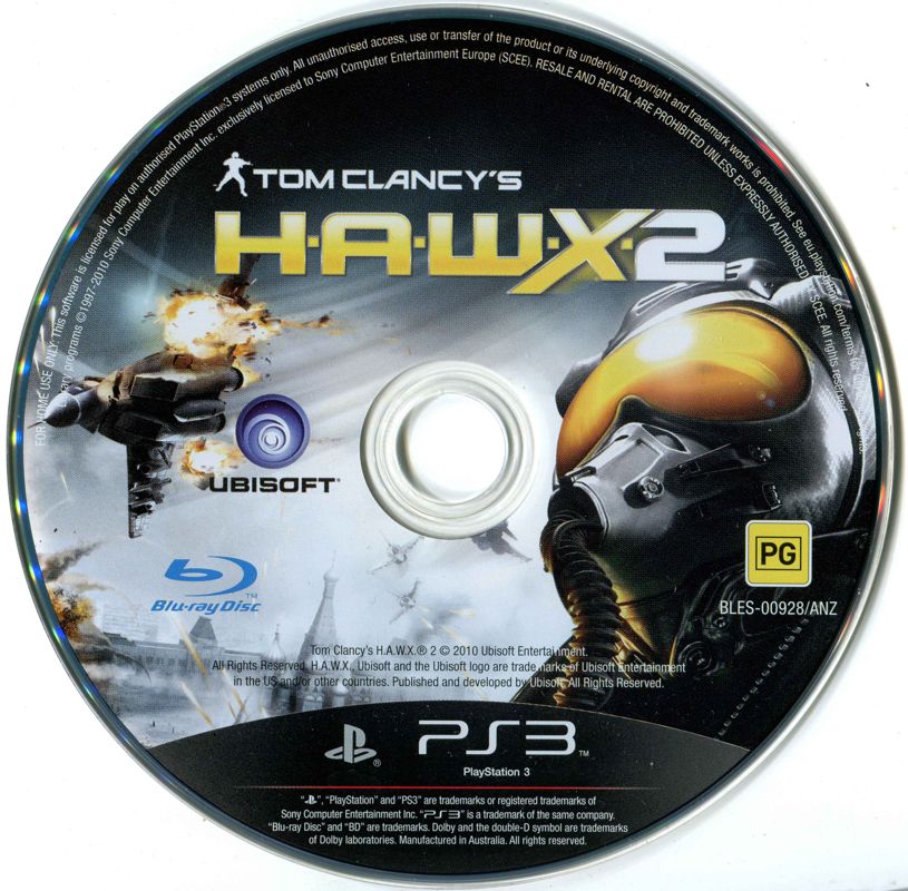 Media for Tom Clancy's H.A.W.X 2 (PlayStation 3)