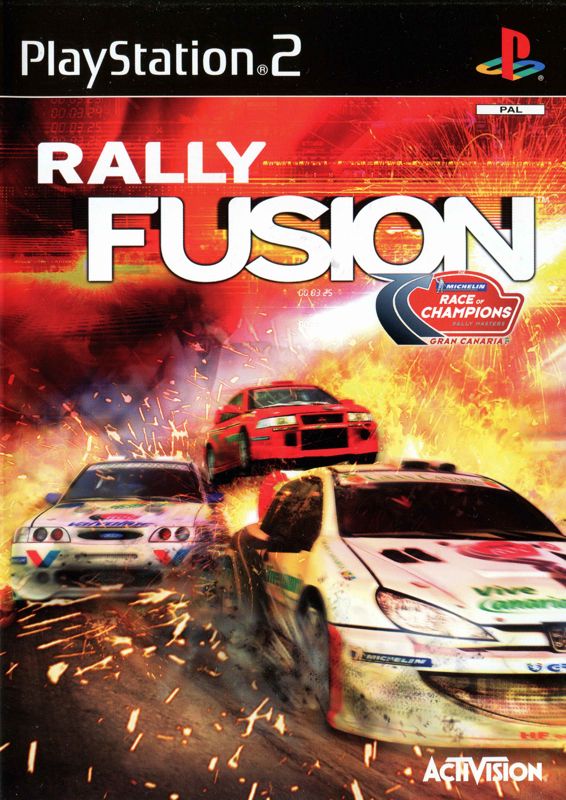 Front Cover for Rally Fusion: Race of Champions (PlayStation 2)