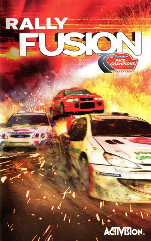 Manual for Rally Fusion: Race of Champions (PlayStation 2): Front