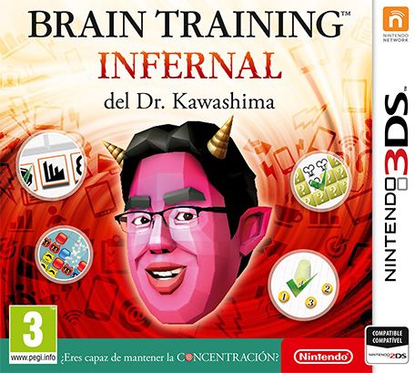 Front Cover for Brain Age: Concentration Training (Nintendo 3DS) (download release)