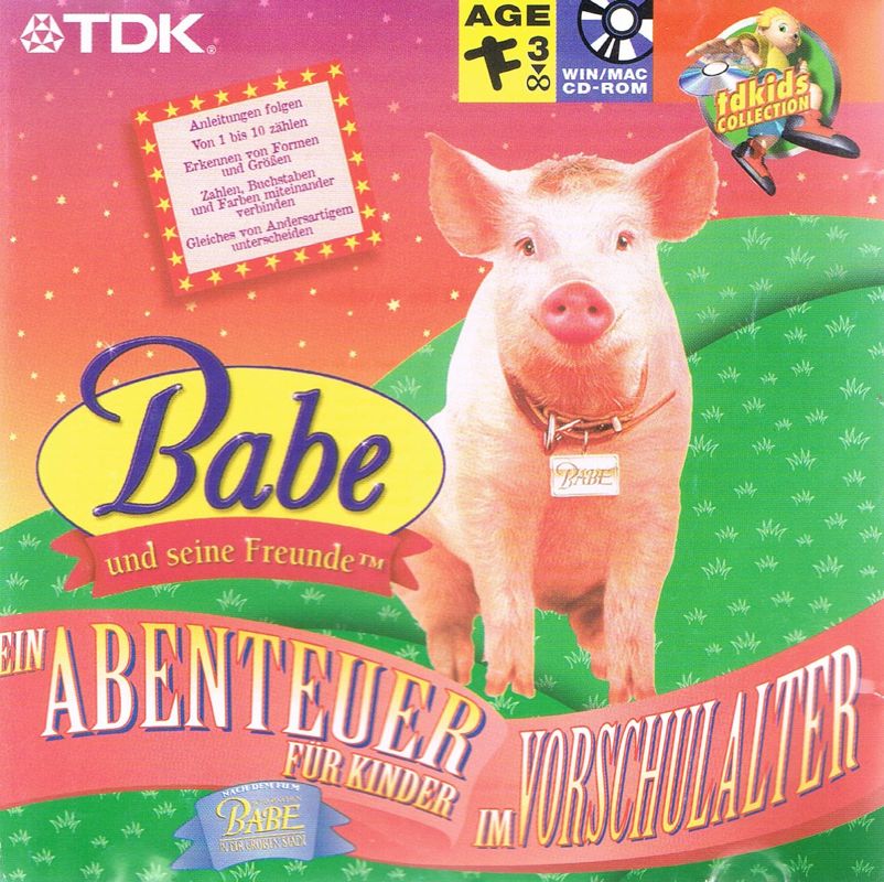 Front Cover for Babe and Friends: Animated Preschool Adventure (Macintosh and Windows)