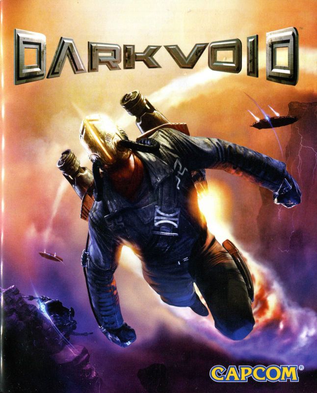Manual for Dark Void (PlayStation 3): Front
