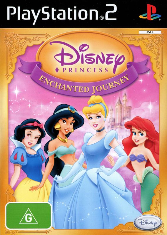 Front Cover for Disney Princess: Enchanted Journey (PlayStation 2)