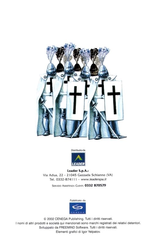 Manual for Knights of the Cross (Windows): Back