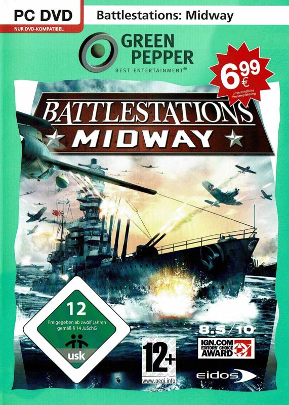 Front Cover for Battlestations: Midway (Windows) (Green Pepper release)