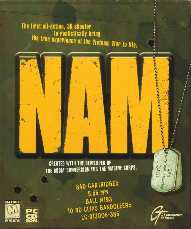 Front Cover for NAM (DOS)