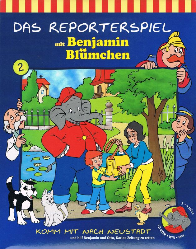 Front Cover for Benjamin Blümchen: Das Reporterspiel (Macintosh and Windows)