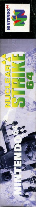 Spine/Sides for Nuclear Strike (Nintendo 64): Top