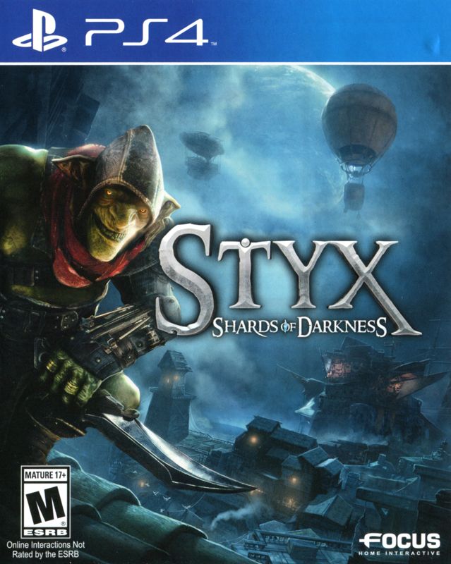Front Cover for Styx: Shards of Darkness (PlayStation 4)