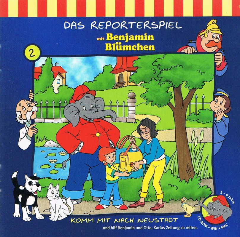 Other for Benjamin Blümchen: Das Reporterspiel (Macintosh and Windows): Jewel Case - Front