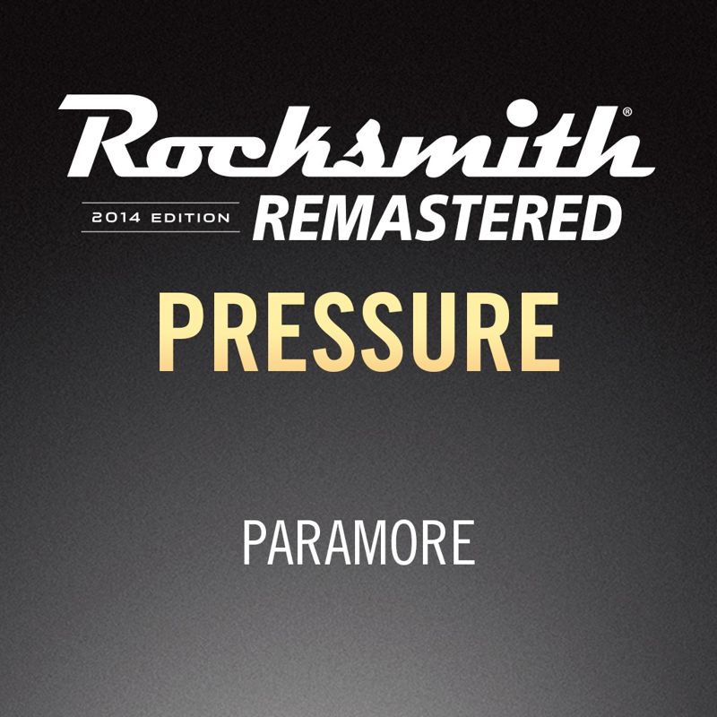 Front Cover for Rocksmith: All-new 2014 Edition - Paramore: Pressure (PlayStation 3 and PlayStation 4) (download release)