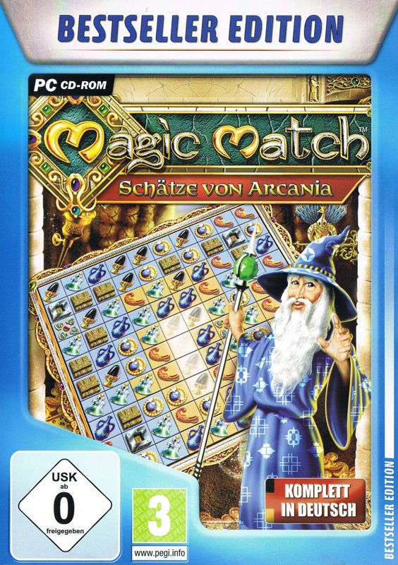 Front Cover for Magic Match: The Genie's Journey (Windows) (Bestseller Edition release)