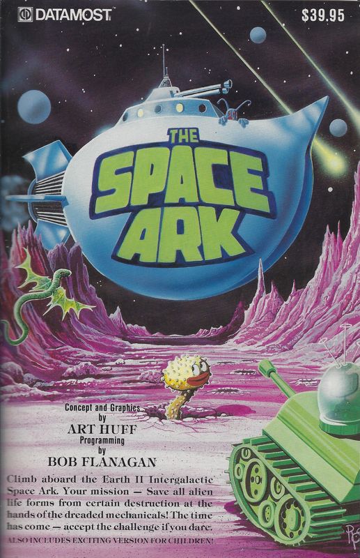 Manual for The Space Ark (Apple II)