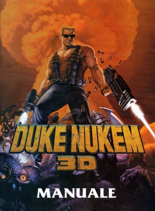 Manual for Duke Nukem 3D (DOS): Front
