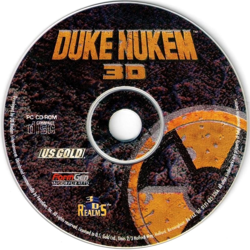 Media for Duke Nukem 3D (DOS)