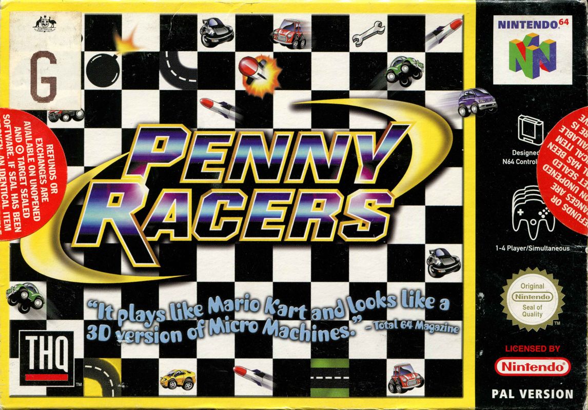 Front Cover for Penny Racers (Nintendo 64)